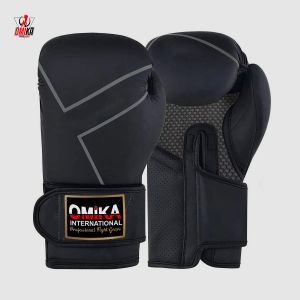 Guantes de Boxeo Personalizados OEM Ligeros y Transpirables de Cuero Genuino Premium con Correa Ajustable para la Muñeca - Product Image 1