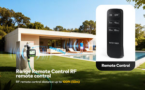 مؤقت ري ذكي رقمي 4 في <span class=keywords><strong>2</strong></span> للتحكم في مضخة المياه وصمامات الري للحدائق - Product Image 6