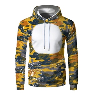 Venta al por mayor personalizado 100% algodón hombres gota hombro Sudadera con capucha sólido invierno Casual pulóver polar bordado Puff Digital - Product Image 3