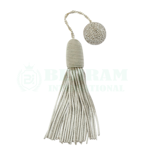 Frange à pampilles dorée en tissu de qualité supérieure, 100 % rayonne, pour rideaux et vêtements – Meilleure vente - Product Image 6
