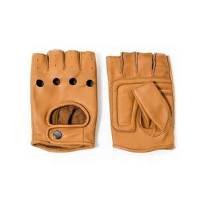 Guantes de Conducción de Cuero GEO BROTHERS Modelo 1201 de Alta Calidad, Completos, Resistentes al Viento, Ligeros y Antideslizantes - Unisex para Todas las Estaciones - Product Image 5