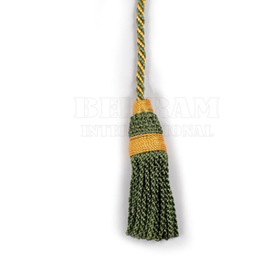 Cordón de Cruz Pectoral Personalizado OEM, Cordón de Obispo Directo de Fábrica, Borlas de Alta Calidad para Sacerdotes, Cordones con Flecos para Uniformes - Product Image 3