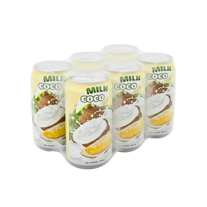 Leche Vegetal en Lata de Aluminio de 330 ml, OEM/ODM, Bebida de Coco y Durián en Lata de 330 ml, Marca Privada - Product Image 5