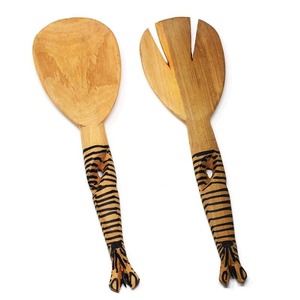 Servidores de Ensalada de Madera Natural – Cuchara y Tenedor Premium para Experiencias Gastronómicas Superioras - Product Image 2