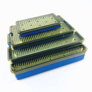 Oferta Económica: Caja de Esterilización de Aleación de Aluminio de Una Sola Capa Marrón y Dorada con Tapete de Silicona para Bandeja de Esterilización de Dentavex - Product Image 5