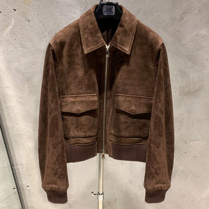 OEM Factory Price Women's Leather Jacket Bomber Jacket Lightweight Jacket Custom Branding Bulk Supply - Product Image 1