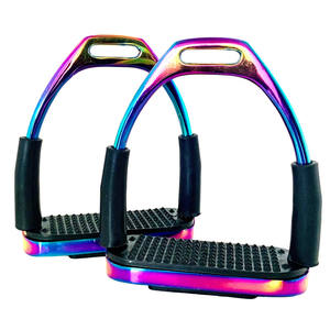 Étriers Flexi Premium Durables et Légers pour l'Équitation, Équipement Équestre en Acier Inoxydable pour Confort et Sécurité SHER SONS - Product Image 1