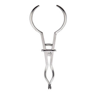 Pinces à diaphragme en caoutchouc manuelles légères argentées 17 cm en acier inoxydable CE ISO Fabricant OEM Java Surgical - Product Image 2