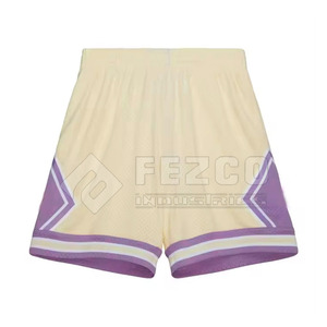 Shorts de basket-ball durables en maille 100 % polyester avec fonction coupe-vent pour l'entraînement, la pratique et les loisirs - Product Image 4