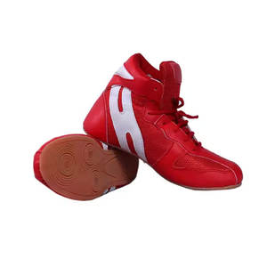 Chaussures de boxe professionnelles, matériau léger et durable, semelle à haute adhérence, idéales pour l'entraînement en ring et la vitesse de mouvement des pieds. - Product Image 5