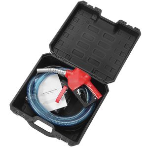 Bomba de Transferencia de Combustible Portátil de 12V CC, 10 GPM, 1/4 HP, con Boquilla de Combustible de Cierre Automático, Bomba Eléctrica de Diésel de Alto Flujo - Product Image 3