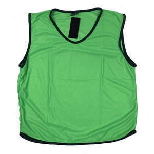 Chaleco de entrenamiento de fútbol de malla al por mayor, ligero, para entrenamiento de fútbol, peto de entrenamiento para equipos deportivos de adultos - Product Image 1