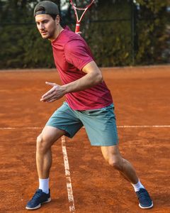 Shorts de sport personnalisés pour hommes, en toile, pour la course et la plage, doux, respirants, tendance, décontractés, avec cordon de serrage, mi-longs - Product Image 4