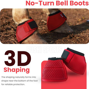 High Quality Horse Bell <b>Boots</b> Featuring <b>Secure</b> Fastening And Comfortable Horse Bell <b>Boots</b> For Equestrian Training - Product Image 4
