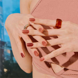 Pegatinas de Uñas de Gel de Color Sólido de Calidad Profesional Coreana 100% Real, Manicura Vegana, Libre de Crueldad, No Tóxica, Venta al por Mayor - Product Image 3