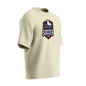 Cotton <b>TShirt</b> Casual Short Sleeve Breathable Summer Top printed Basic Tee for Daily Wear Custom Logo Printing wholesale supplier - Product Image 4