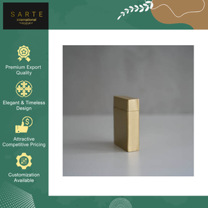 Étui à cartes à jouer en laiton doré de qualité supérieure, style moderne, écologique, promotionnel, personnalisé, vente en gros - Product Image 3