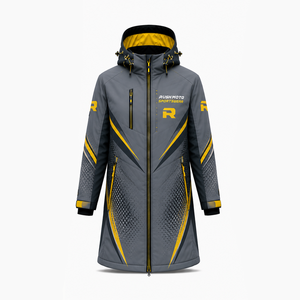 Vêtements d'extérieur chauds et naturels, vestes longues en textile, manteaux d'hiver matelassés, vêtements coupe-vent, vente en gros, vestes longues en textile sur mesure - Product Image 1