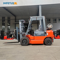 Chariot élévateur à fourche GPL IMPETUS, chariot élévateur chinois de 2,5 tonnes et 3 tonnes, chariot élévateur à gaz GLP avec moteur EEPA Euro 5