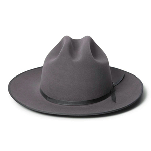 GENERSA SPORTS Unisex Cotton Faux Fur Cowboy Hat Wide Brim Casual Adult Fit 50-52cm Brown <b>White</b> Pattern Sublimation Transfer - Product Image 5