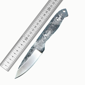 Couteau de chasse artisanal en acier inoxydable Pasha Enterprises, lame brute, manche en cuir, étui en cuir, couteau de survie pour le camping en plein air - Product Image 6