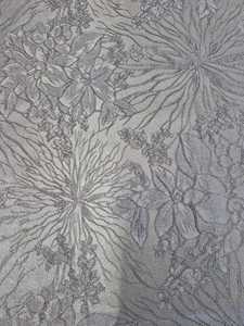 Abaya ผ้าซาตินแจ็คการ์ดสีดำเนื้อนุ่มสำหรับผู้หญิง100% เส้นด้ายพิเศษโพลีเอสเตอร์ (PN 043) สำหรับเสื้อผ้าที่สมบูรณ์แบบ - Product Image 3