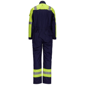 Combinaisons de travail en coton, combinaisons de sécurité 800C, résistantes au feu, anti-chaleur, respirantes, manches en polyester, respirateur - Product Image 5