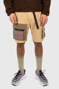Streetwear Utility Cargo <b>Shorts</b> Half Pants With Zipper Pockets Custom Nylon Cotton Gym Sweat Cargo <b>Shorts</b> for Men - Product Image 4
