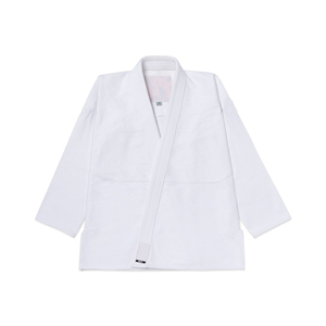 Uniforme de Jiu Jitsu Blanco Tradicional de Primera Calidad, Poliéster Duradero y Cómodo, Uniforme Unisex de BJJ para Entrenamiento de Artes Marciales - Product Image 1