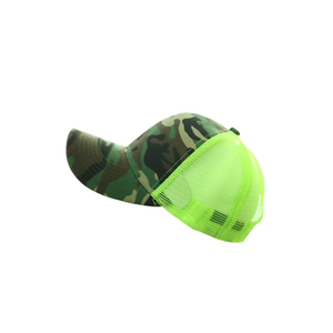 Camouflage Trucker <b>Cap</b> 6-Panel Adjustable Mesh Back Breathable & <b>Waterproof</b> Embossed Unisex Casual Adult Four Seasons - Product Image 4