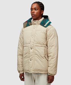 Veste matelassée pour homme, élégante, personnalisée, avec capuche, boutons et fermeture éclair, ultra chaude pour l'hiver - Product Image 2
