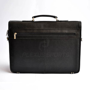 Maletín de Cuero para Portátil, Gran Capacidad, Casual, Hecho en Pakistán, Duradero, Calidad Premium, Unisex, Uso Diario - Product Image 2