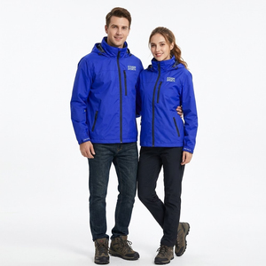 Chaquetas Impermeables y Cortavientos Personalizadas al por Mayor con Logotipo, Chaqueta de Lluvia Ligera con Capucha para Hombre y Mujer - Product Image 1