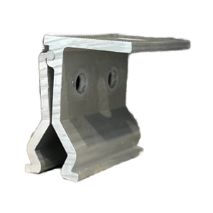 ตัวยึดหลังคาโลหะ6005-T6อลูมิเนียมเคลือบผิวสำหรับติดตั้งระบบพลังงานแสงอาทิตย์บนดาดฟ้ารางอลูมิเนียมผลิตจากดิน" - Product Image 1