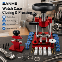 Machine de réparation de montres double usage avec composants essentiels : moteur, engrenage, boîte de vitesses, PLC