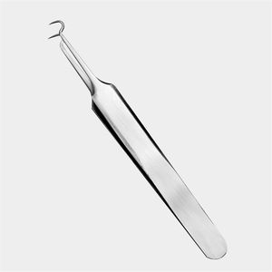 Extracteur d'outil facial en acier inoxydable dissolvant de points noirs et d'acné avec pointe pointue pince à épiler soins de beauté - Product Image 5