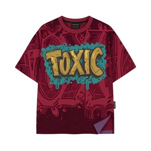 T-shirt en coton personnalisé OEM pour homme, t-shirt uni, t-shirt oversize, streetwear décontracté, t-shirt respirant pour l'été - Product Image 5