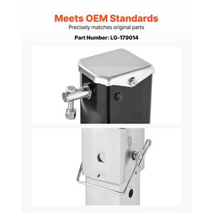 Lippert Venture 32.5 in RV Follow Fifth Wheel Landing Gear Leg 179014 Équipement de stationnement - Product Image 3