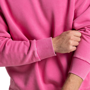 Sweat-shirt pour homme à col rond, 360g, coupe ample, en mélange de coton, idéal pour l'hiver, l'automne et le printemps, design basique - Product Image 6