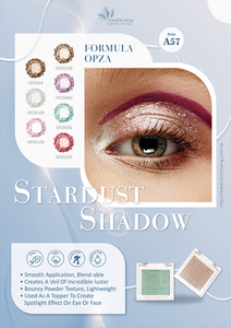 High Quality Mailkang Cosmetics Co. LTD Stardust Eyeshadow Soft Focus Effect 4.5g Powder Monochromatic Makeup <b>Shimmer</b> Finish - Product Image 2