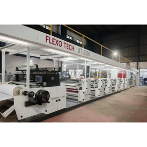 Machine d'impression flexographique à rouleaux larges haute vitesse, presse flexo industrielle - Product Image 3