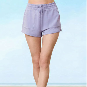 Shorts de bain décontractés vintage pour hommes Econex Sports, en toile 100% coton à carreaux, avec cordon de serrage, taille élastique, respirants et à séchage rapide - Product Image 3