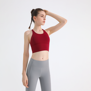 Women Cross Back Sports Bra Lightweight Workout <b>Top</b> Fitness Running Yoga Gym Activewear Daily Support Wear - Product Image 6