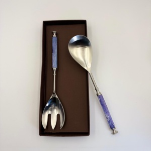 Juego de Cuchara y Tenedor de Servir de Acero Inoxidable con Juego de Servidor de Ensalada de Metal de Primera Calidad a Precio de Oferta - Product Image 5