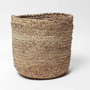 Customised Hot Selling Handwoven Vintage Grass Rope Handmade <b>Flower</b> Pot Storage <b>Basket</b> with Waterproof Lining - Product Image 3