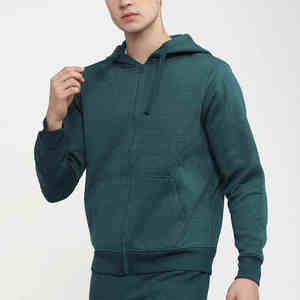 Latest Model Men's Hoodies New Design Casual Style Solid Color 100% Cotton Breathable and Hot Selling for Winter Season hoodies - Product Image 6