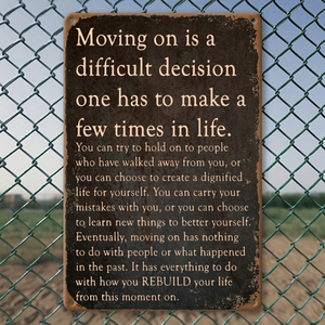 CIFbuy Targa Rustica Vintage in Alluminio 20.3x30.5cm (8x12 Pollici) Stile Fattoria per Arredamento Ufficio TikTok per Servizio Ritiro Temu - Product Image 2