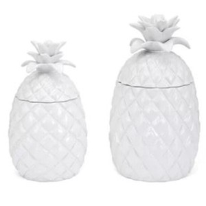 Set of 3 Kitchen Airtight Canisters Glass Food Storage Jar with <b>Decorative</b> Marble <b>Lids</b> Kitchen Organizer - Product Image 5