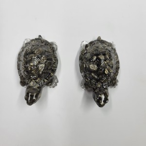 Best Selling Abundance Generator Wealth Figurine <b>Orgonite</b> Natural Pyrite Turtle Fengshui Wealth Prosperity Decoration Portable - Product Image 5