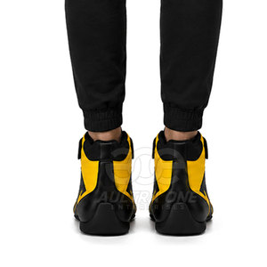 Zapatos de Carreras de Karting Premium para Hombre, Ligeros, de Cuero Genuino, con Suela de Agarre Cómodo, Calzado de Alto Rendimiento para Pista - Product Image 6